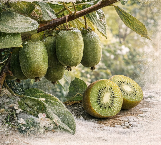 🥝 Actinidia arguta – Le kiwi doux et résistant - Haie -