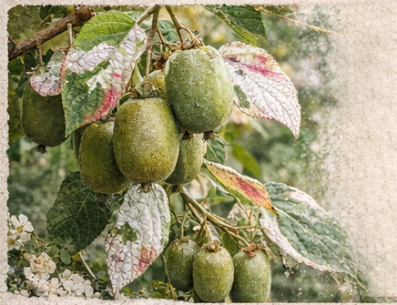 🥝 Actinidia kolomikta – Le kiwi décoratif et comestible - Haie -